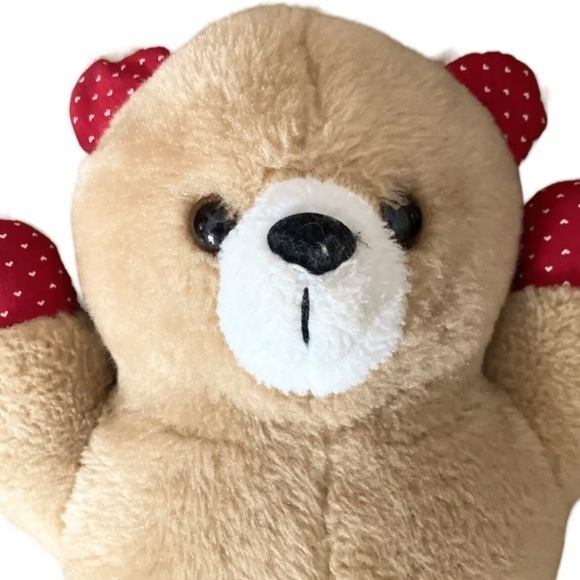 Vintage Sir Koff A Lot Bear Plush Muffin Enterprises Stuffed Animal Tan 15 Inch - Picture 5 of 9